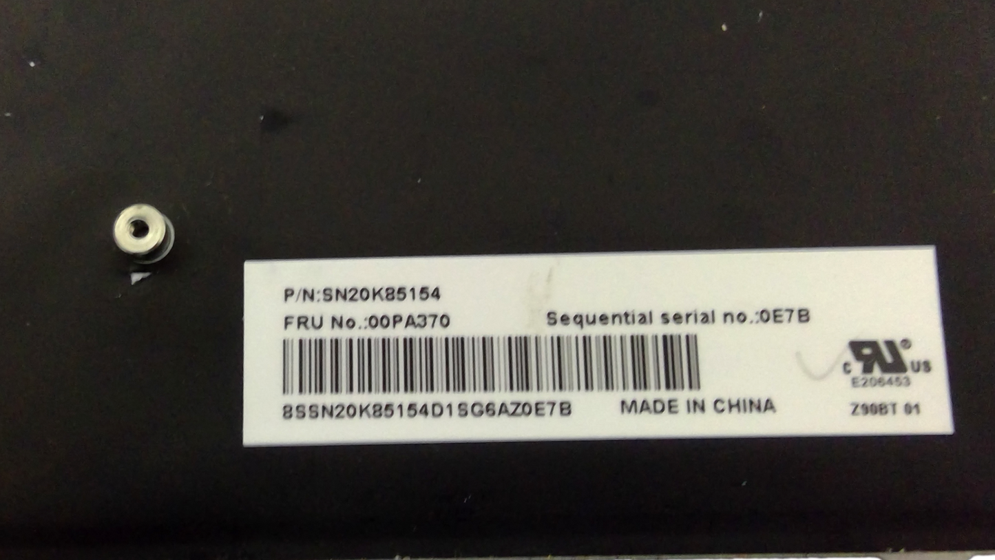 Lenovo Thinkpad US Backlit Keyboard 00PA370 SN20K85154