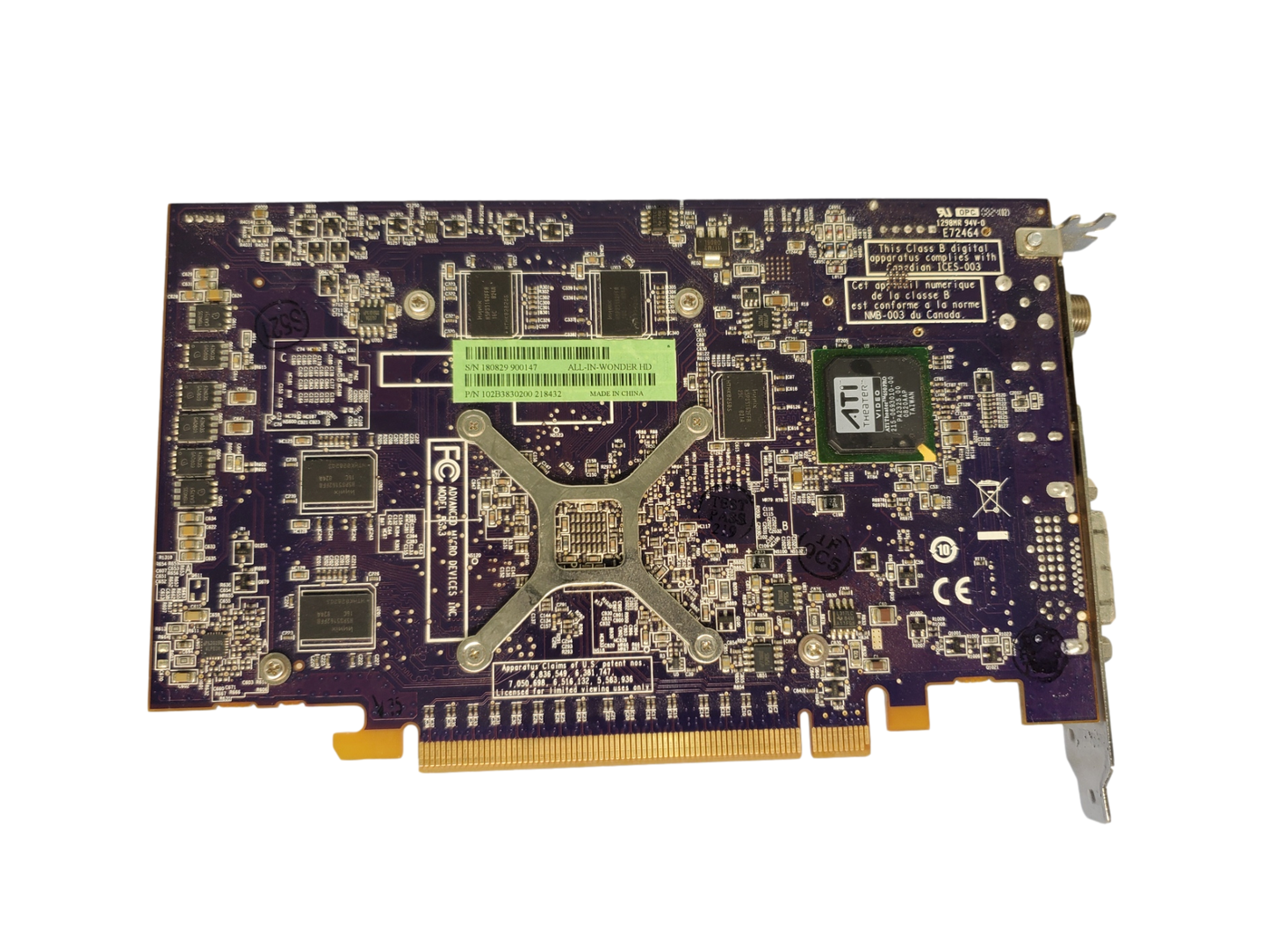 ATI All-In-Wonder HD Tuner Card 102B3830200