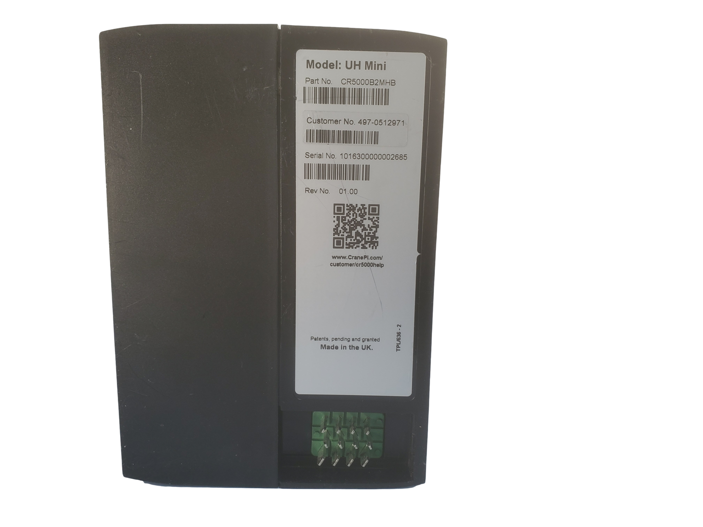 CranePI Coin Money Hander CR5000B2MHB