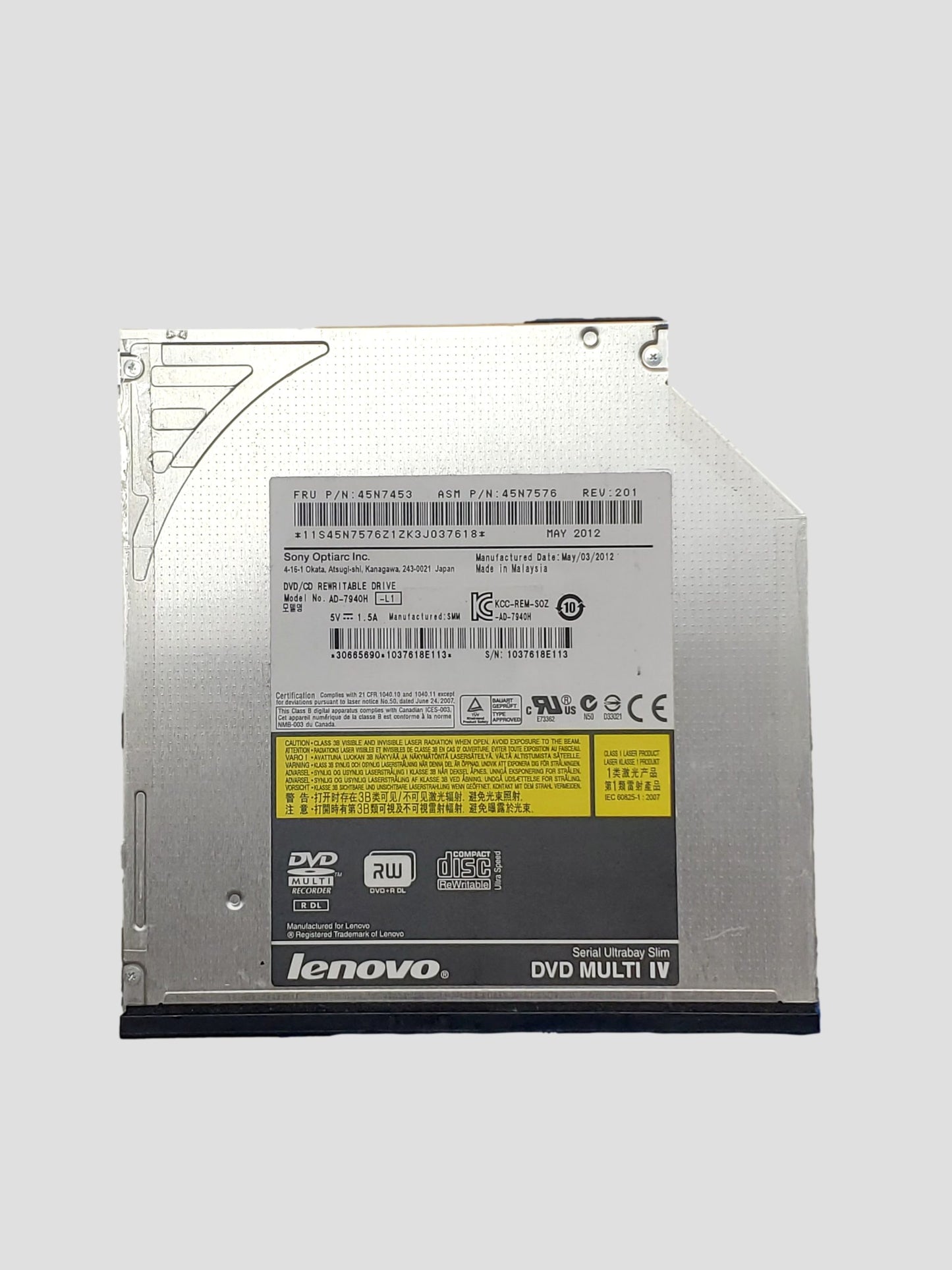 Lenovo AD-7940H CD/DVD-RW Drive 45N7456