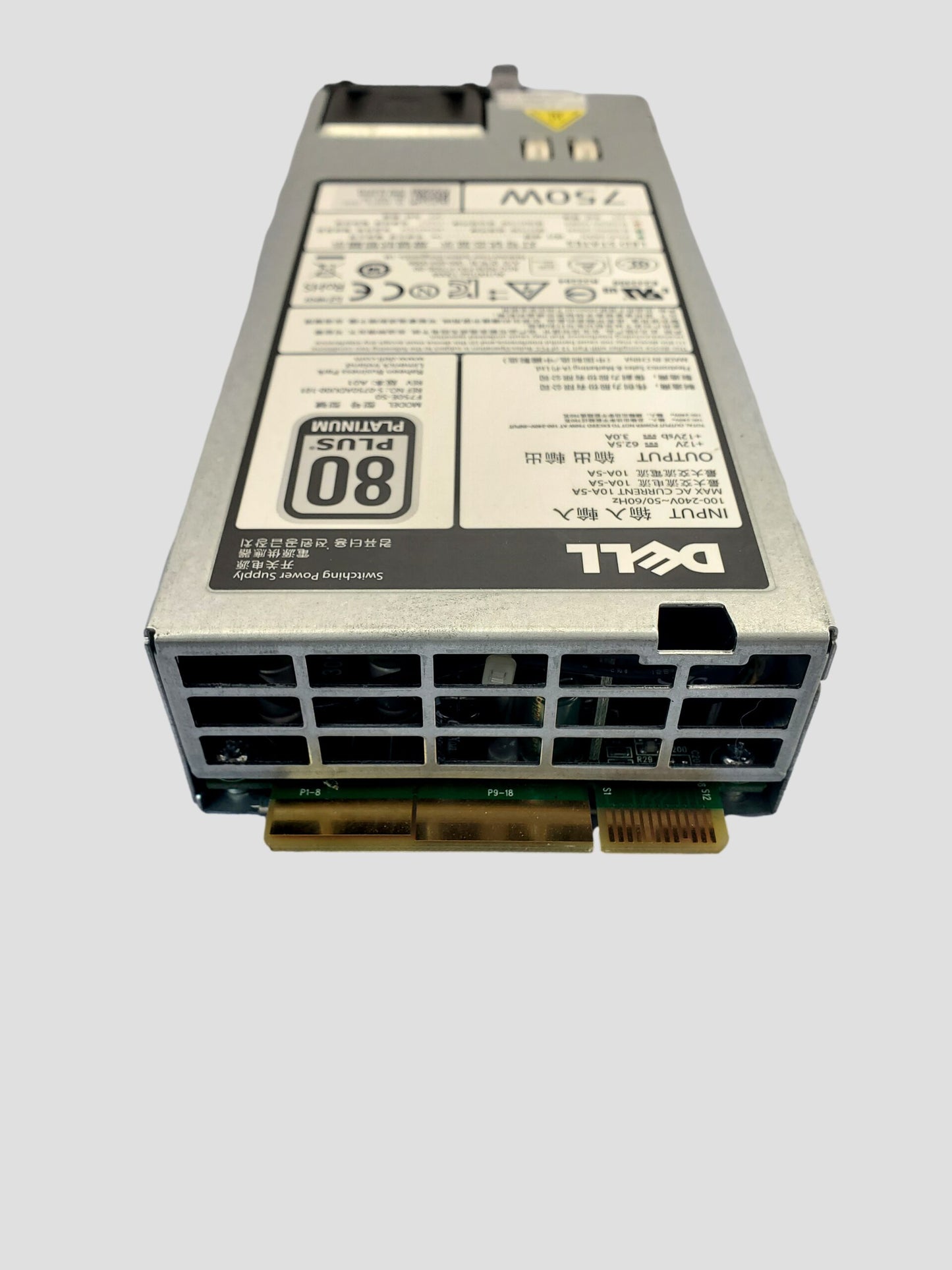 Dell 750W Platinum Power Supply 6W2PW F750E-S0 80+