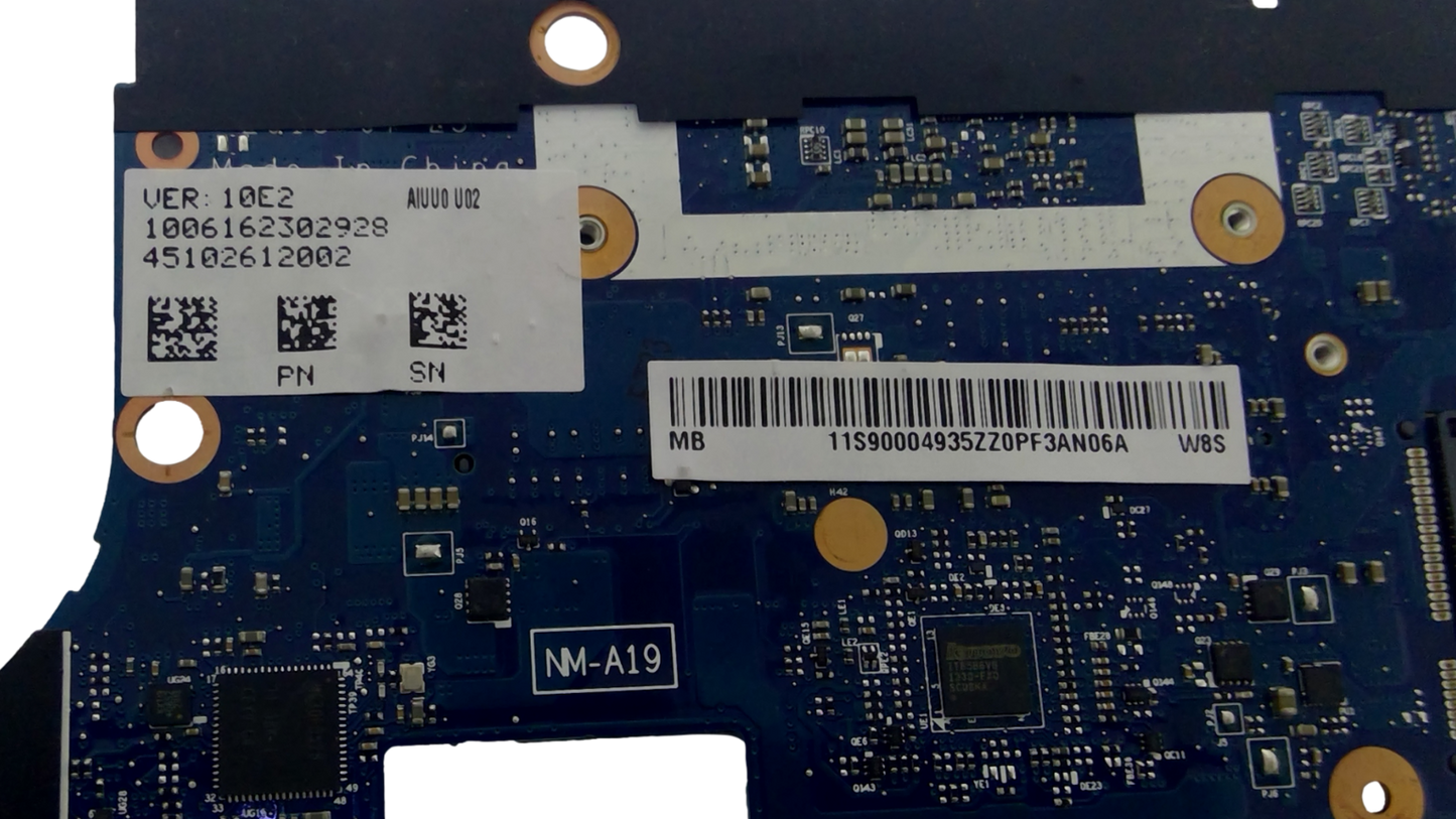Lenovo IdeaPad Yoga 11S 20246 Intel i5-4210Y Motherboard 90004935 NM-A191