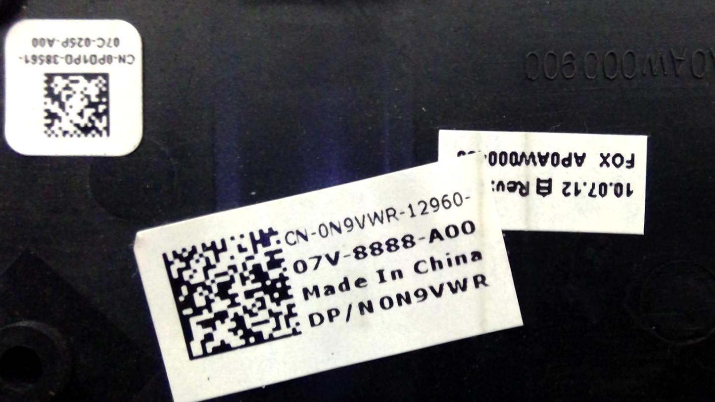 Dell Latitude E4310 Palmrest with Touchpad N9VWR 0N9VWR