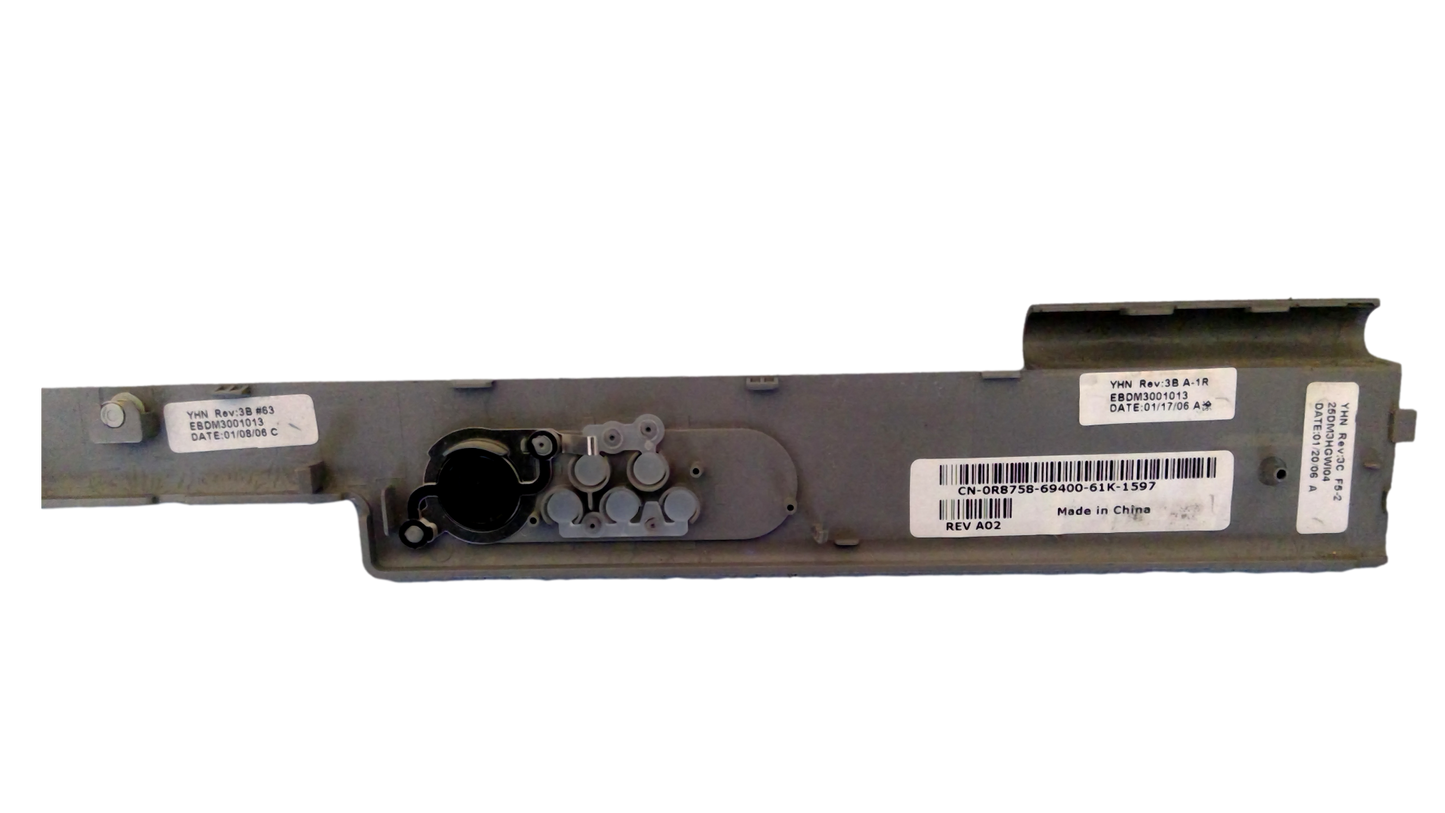 DELL Latitude D510 Laptop Power button & Hinge Cover Strip Bar Trim 0R8758