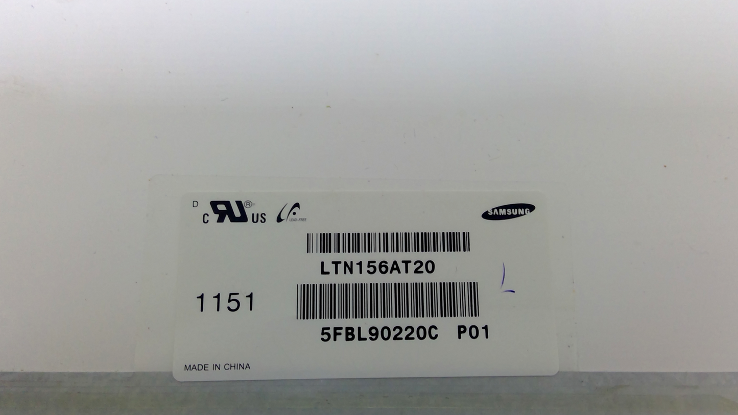 LTN156AT20-W01 15.6" Laptop LCD LED Display Screen