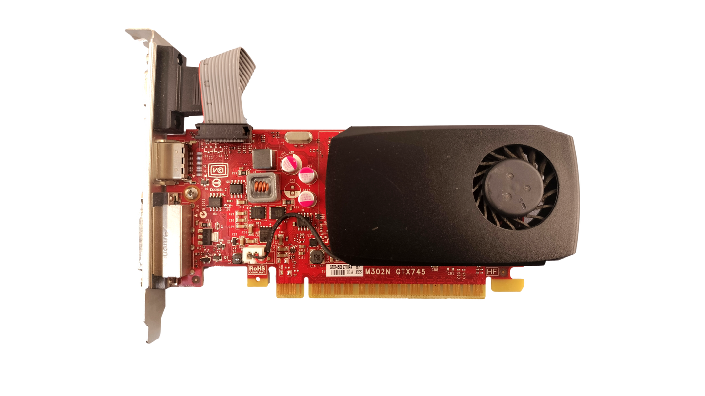 Dell NVIDIA GeForce GTX 745 4GB GDDR3 PCIe Full Height Video Graphic Card TC2P0
