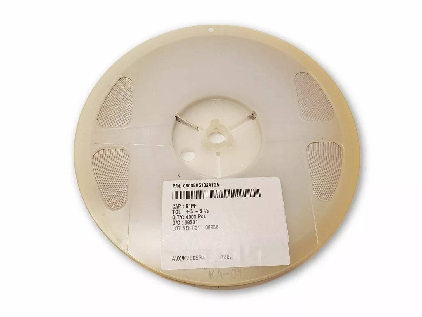 4000 PCS AVX 12061A121JAT2A CAPACITORS