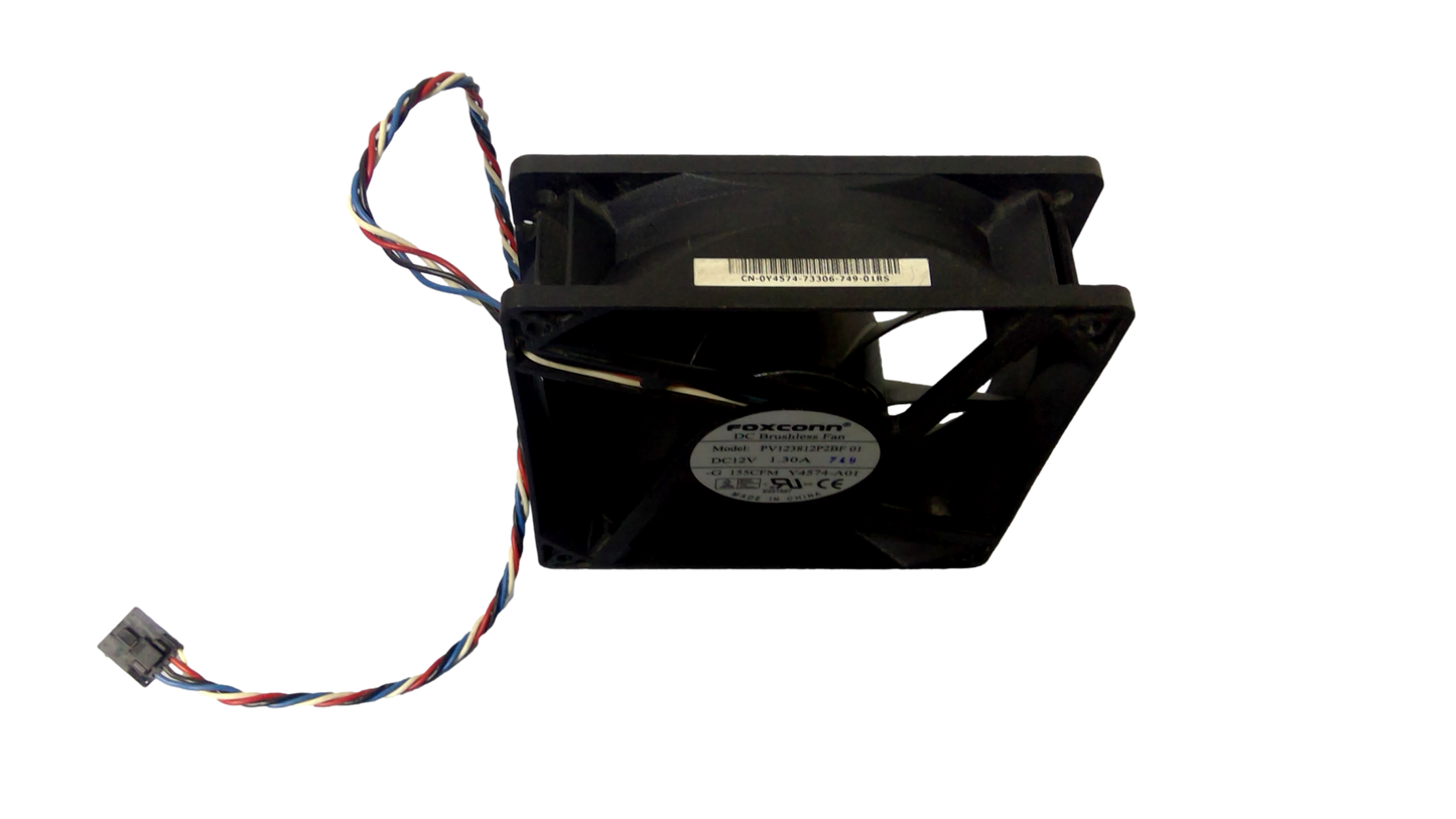 Cooler Fan for FOXCONN 12038 PV123812P2BF 01 12V 1.3A Dell Y4574 Optiplex 960 Case Fan 4Wire Cooling Fan