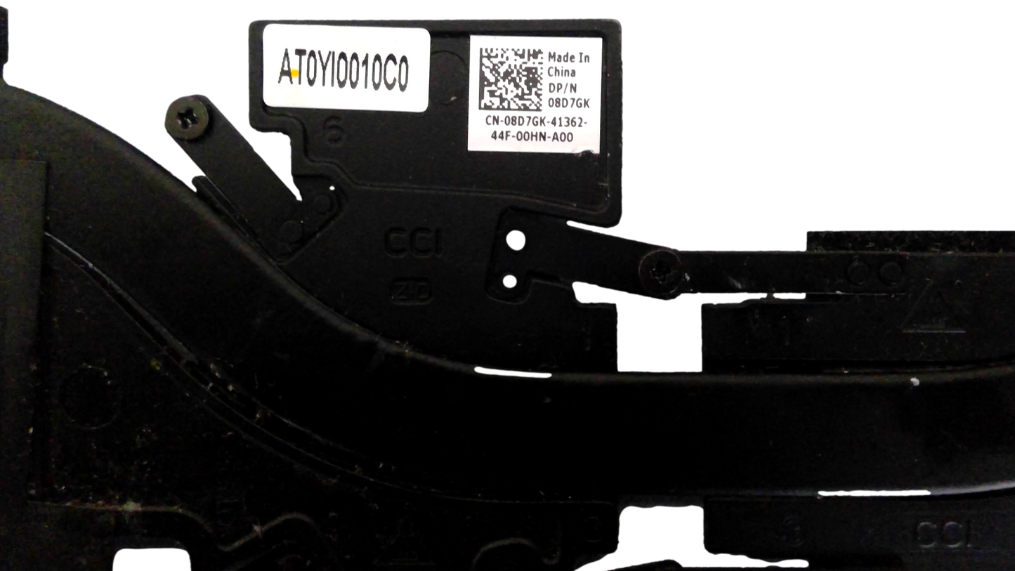 Dell XPS 13 9530 Precision M3800 NVIDIA Dual Heatsink 8D7GK 08D7GK CN-08D7GK