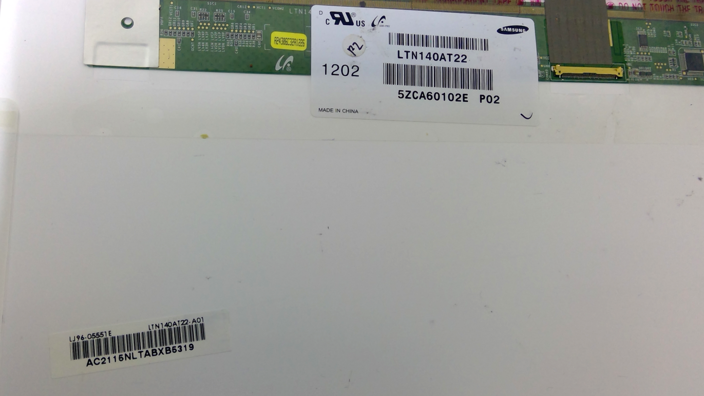 Samsung LTN140AT22 LAPTOP LCD LED Display Screen