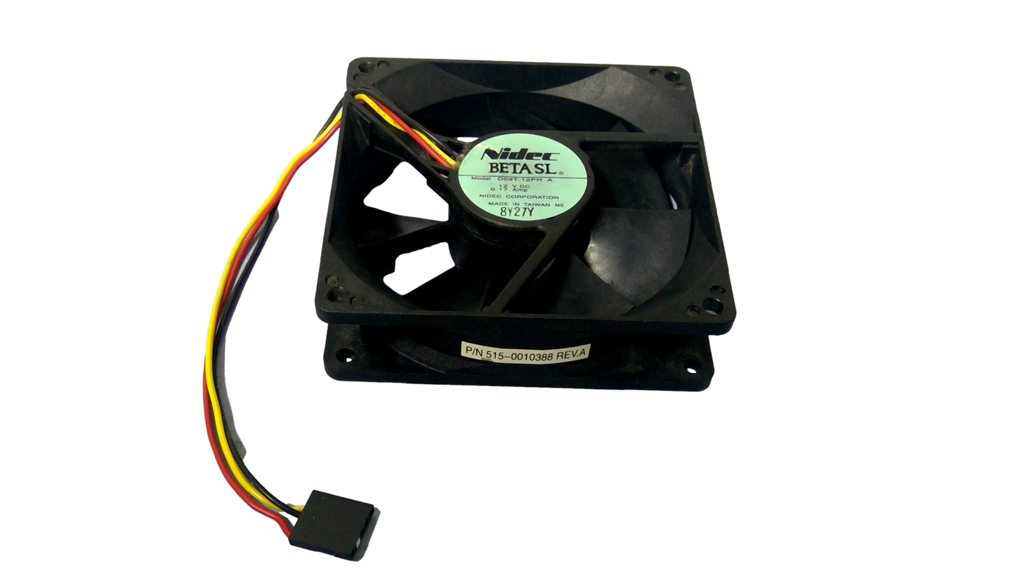 Nidec D09T-12TPH A 12V DC 0.17 AMP 3-wire Double Ball Inverter Cooling Fan