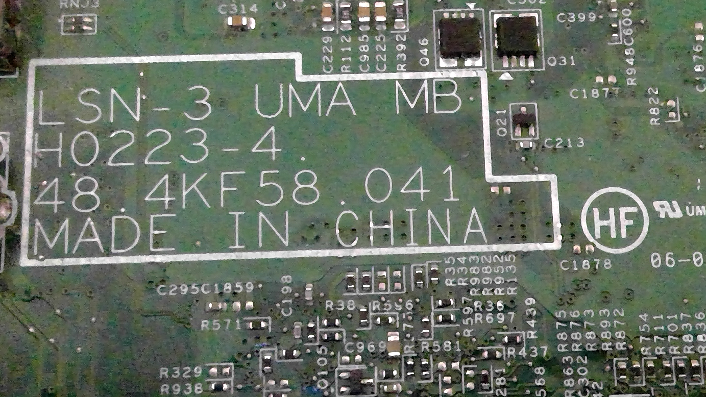 Lenovo ThinkPad T420S, i5-2520M 2.5GHz H0223-4 Motherboard
