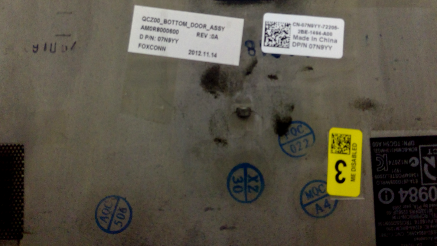 DELL Latitude 6430u Laptop Ultrabook Bottom Base Case Cover