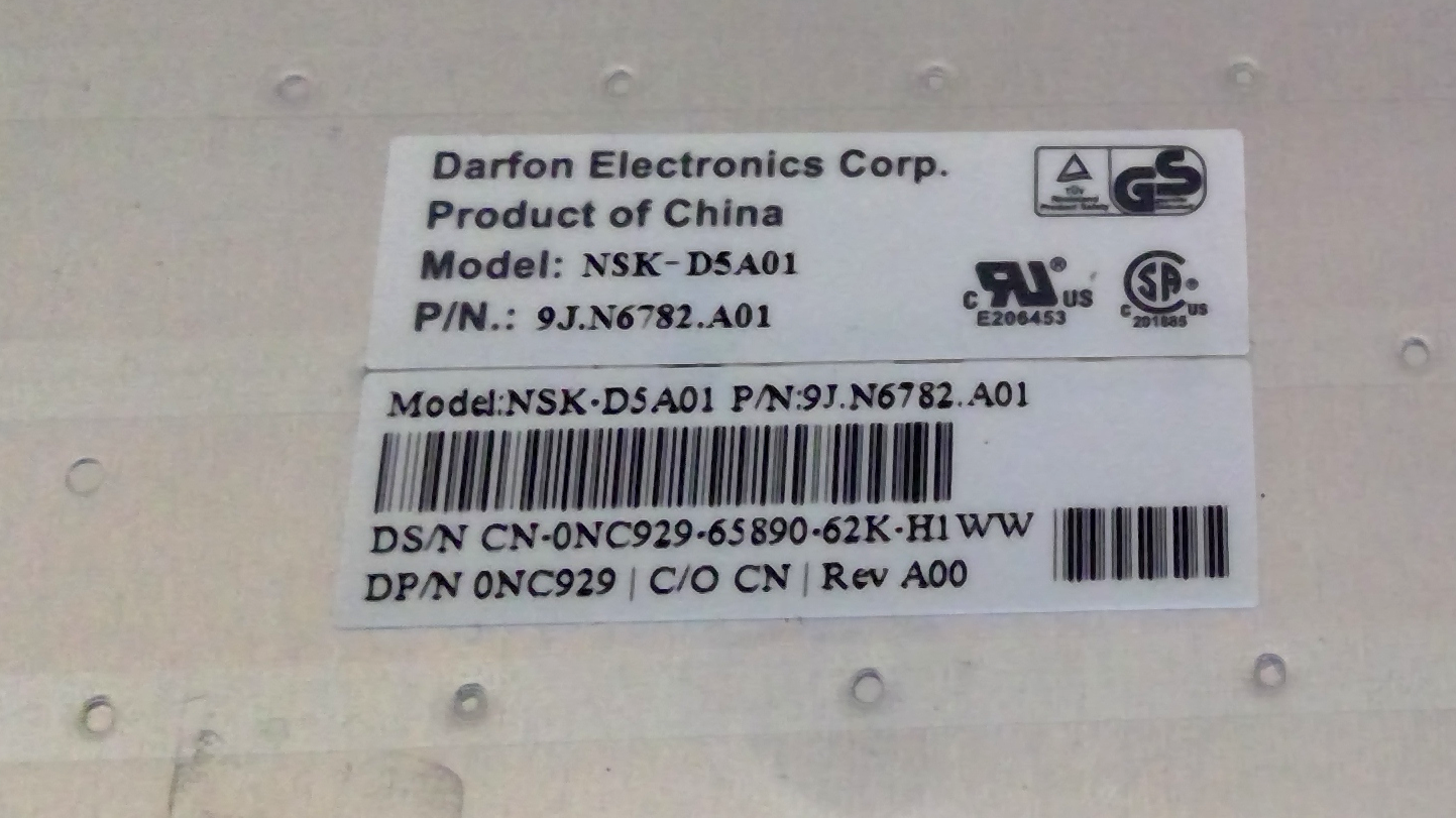 Black Laptop Keyboard for Dell Inspiron 1501 630M 640M 6400 9400 E1405 E1505 E1705 P/N NC929 0NC929 CN-0NC929 Notebook US UI Layout