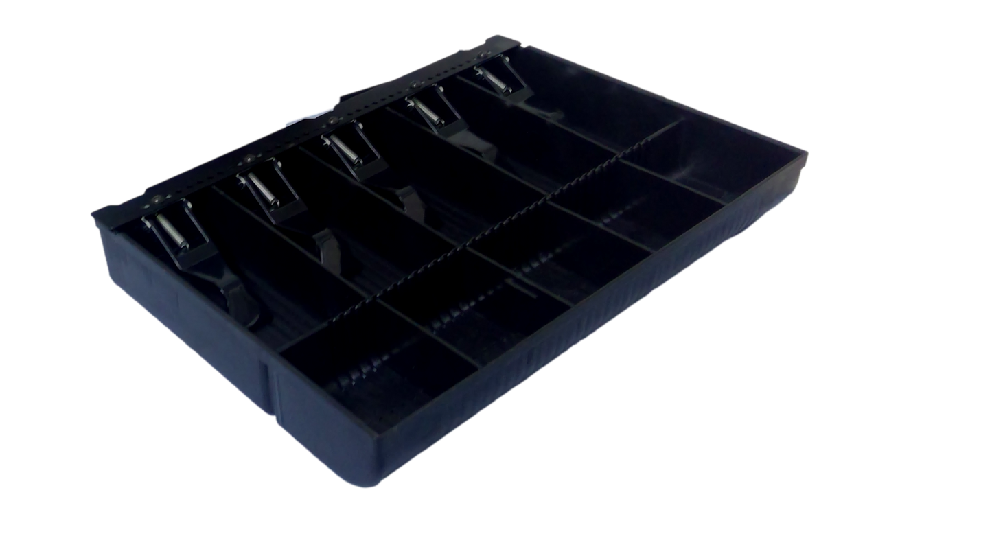 NCR MID RANGE CASH DRAWER INSERT WITH LID (NO KEY)
