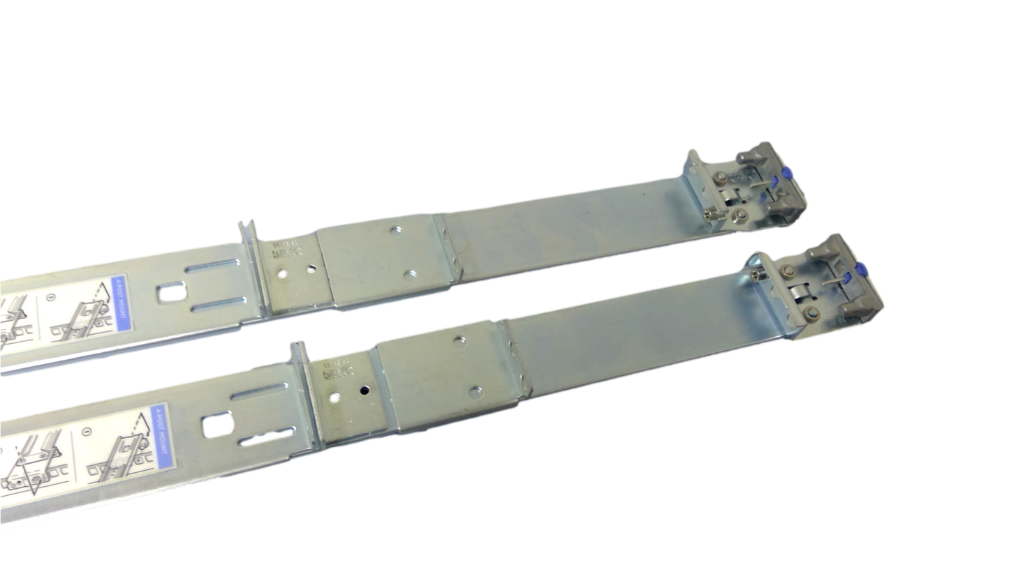 Dell R320 R330 R430 R620 R630 R640 1U Sliding Rail Pair Y819K+ D419M