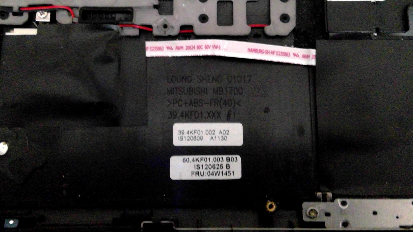Lenovo ThinkPad T420S T420Si Palmrest Upper Case Top Cover 04W1451 60.4KF01.003