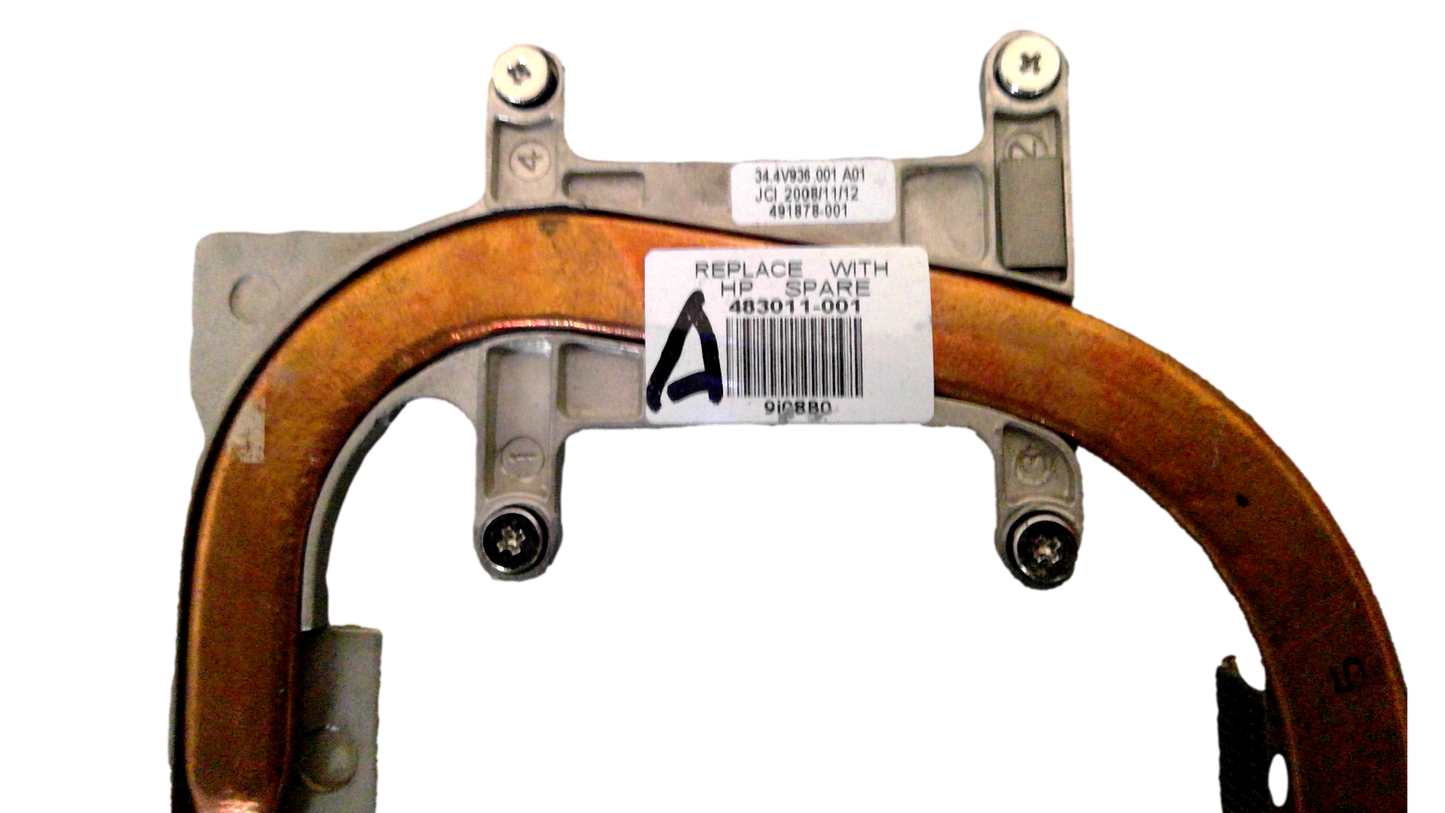 HP EliteBook 6930p CPU Cooler Heatsink 483011-001