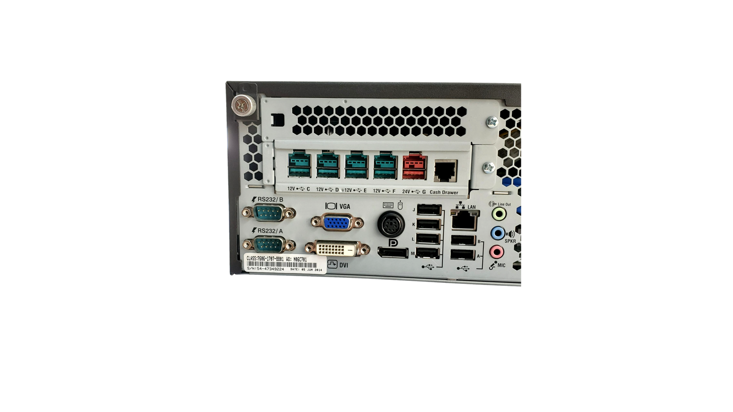 NCR 7606-1307-8801 Back Office Server Pentium G850 2.90GHz 4GB 250GB Win 10