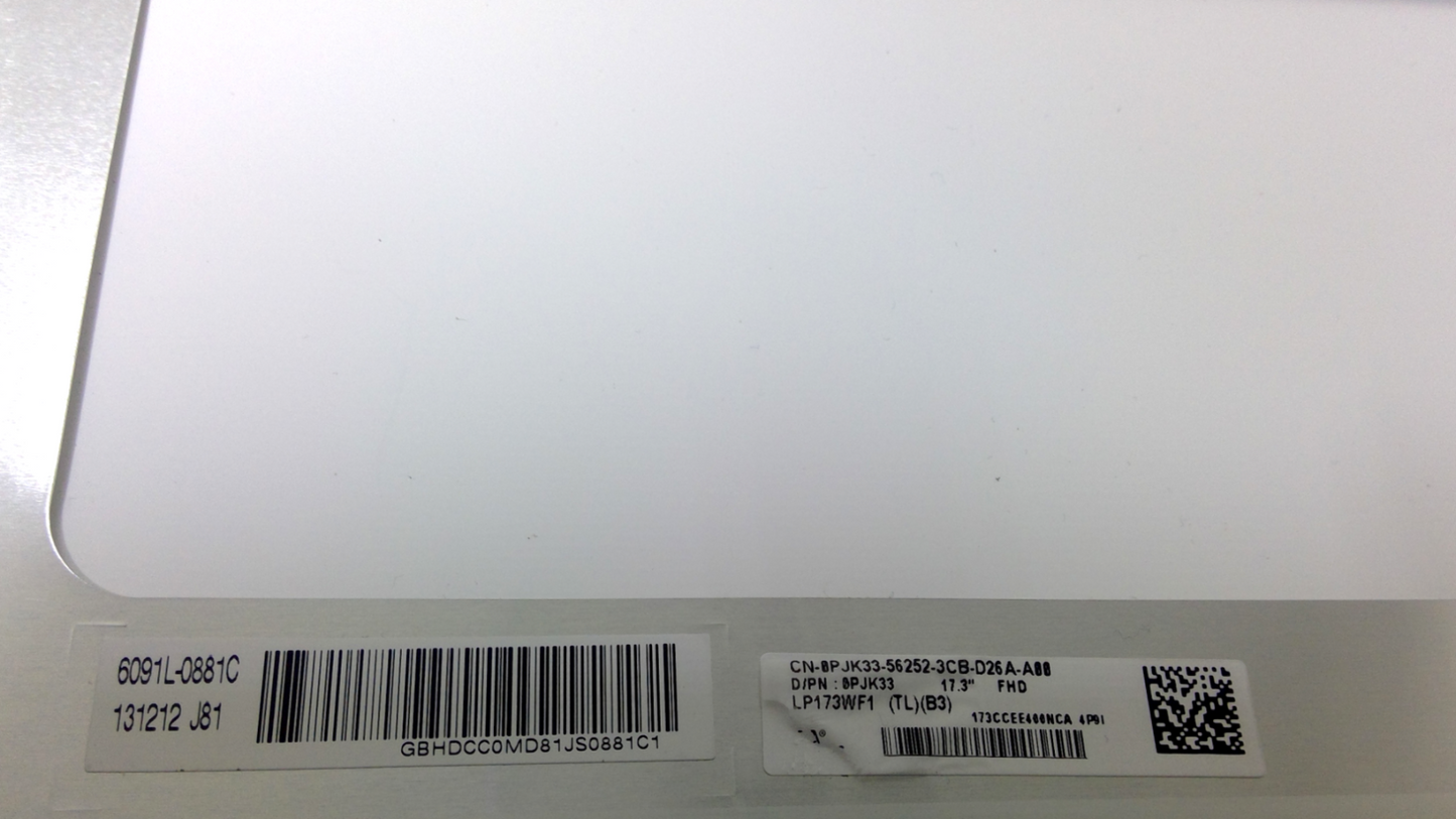 Dell Precision M6800 17.3" FHD 1080p LCD Display Screen - 6091l-0881c PJK33