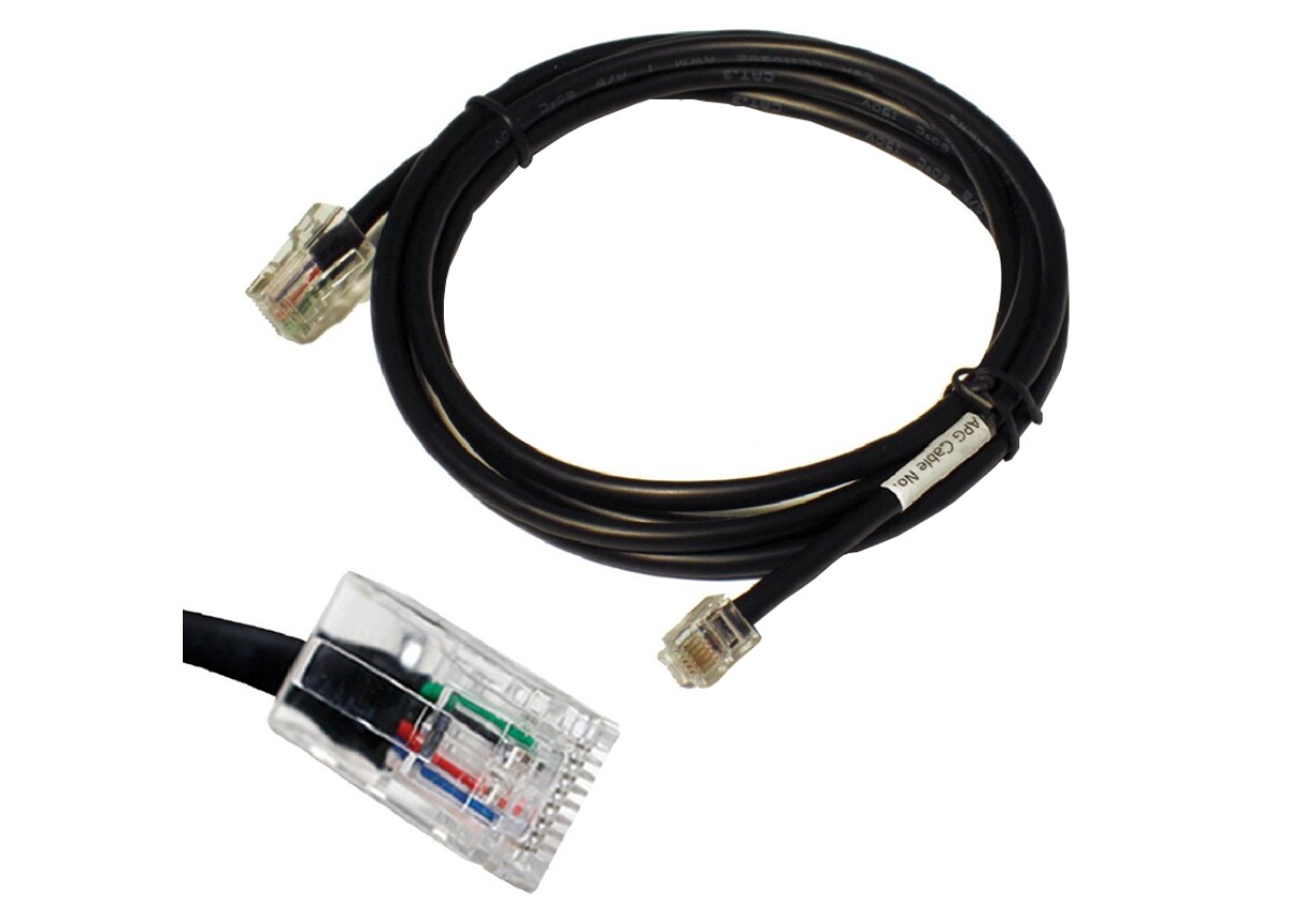 APG Cash Drawer to Printer 320 Cable 5ft CD-101A-10