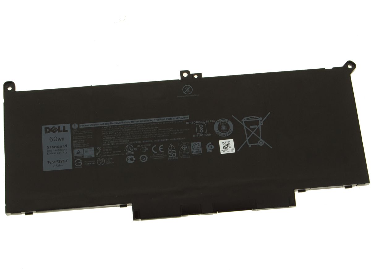 Ginuwine Dell Latitude 60w Battery 12 13 14 E7280 E7480 7480 7490 7380 7390 F3YGT