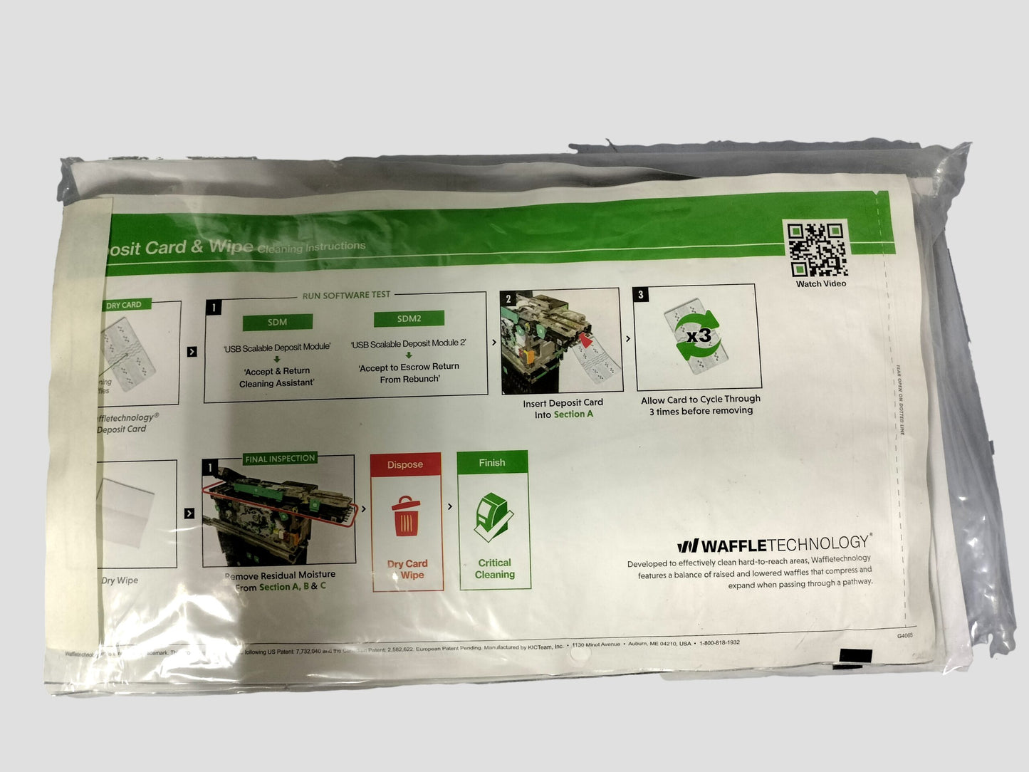 NEW NCR SDM & SDM2 Critical Cleaning Kit 6039015535