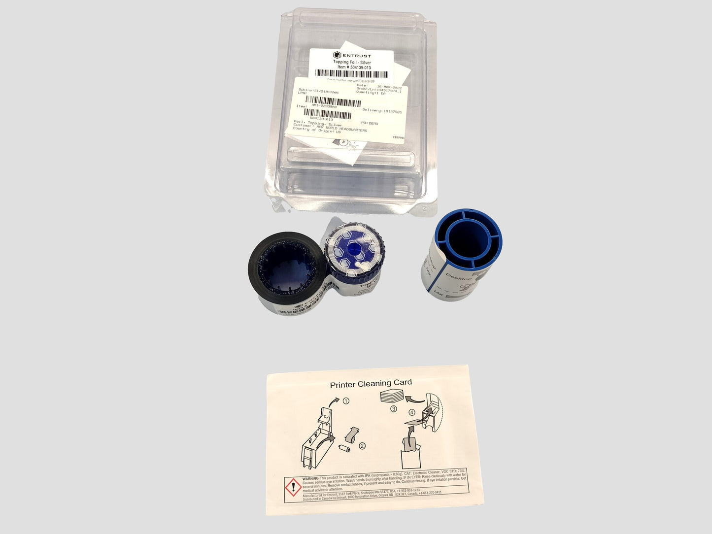 Entrust Foil, Topping, Silver 504139-013
