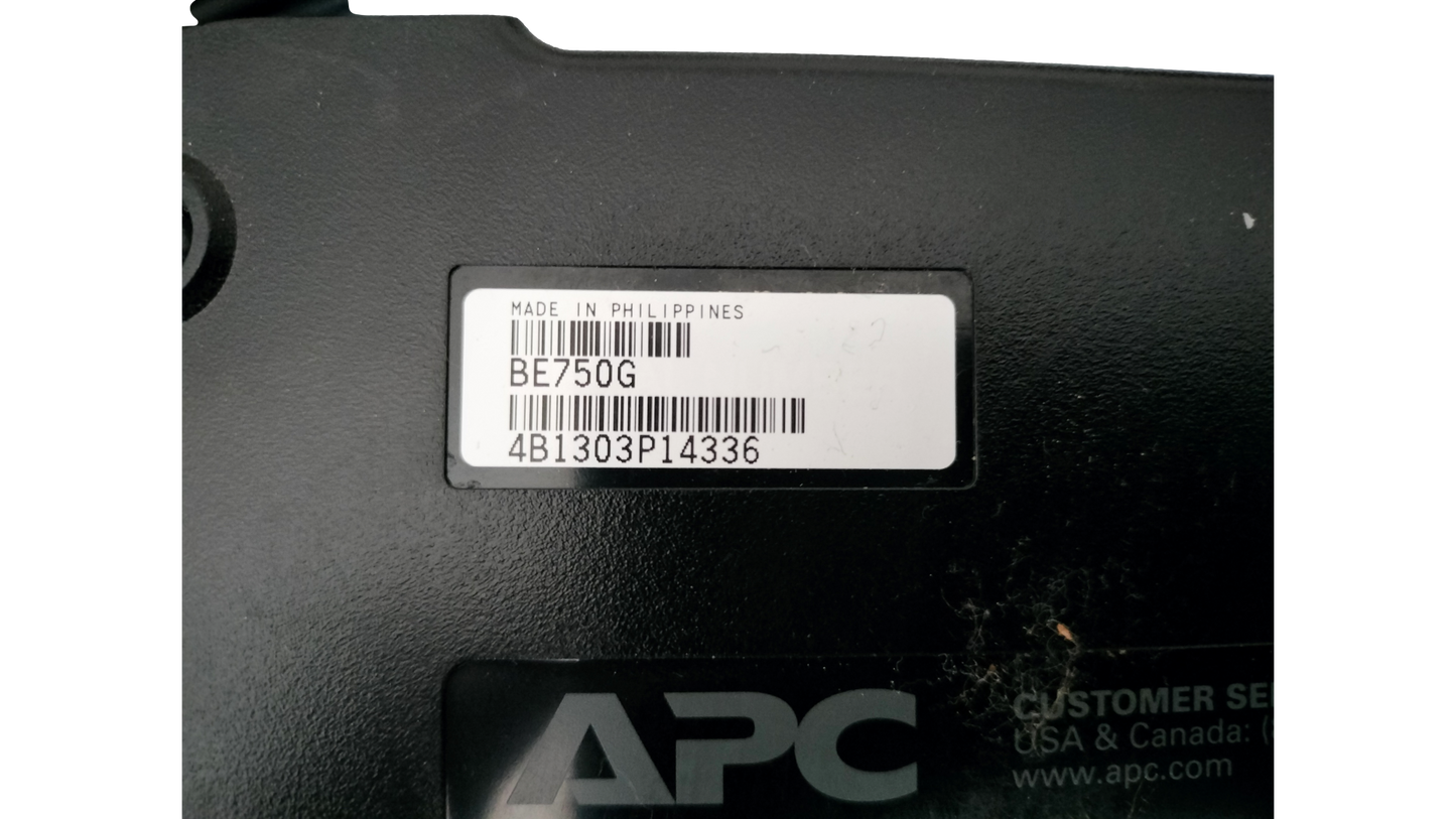 APC Back-UPS ES 750 Backup Battery+ And Surge Protection BE750G