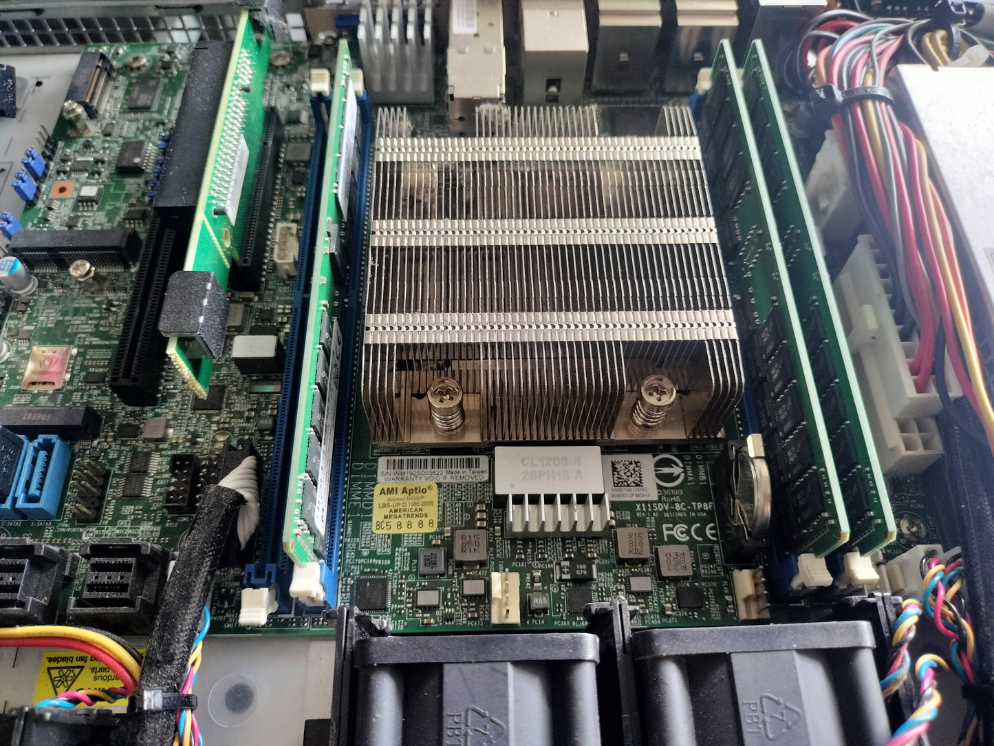 Supermicro 505-2 SYS-5019D-4C-FN8TP Xeon D-2123IT 64GB RAM 256GB SSD 1U Server
