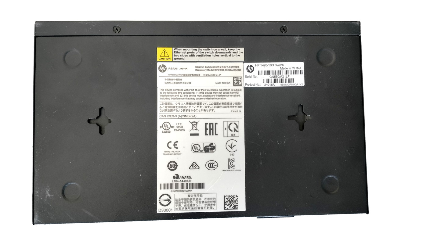 HP OfficeConnect 1420 16G Switch JH016A