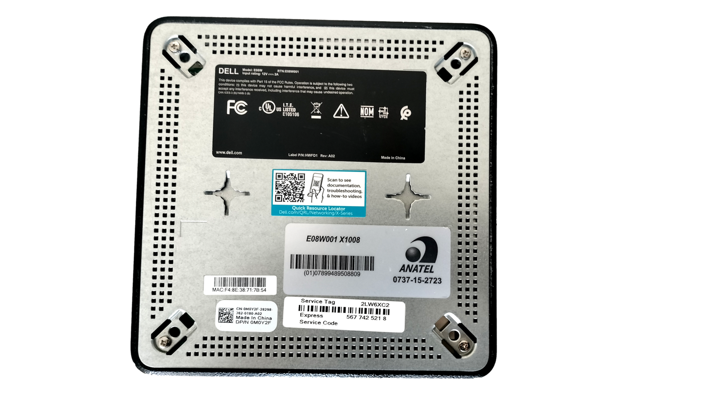 Dell X1008 8 Port POE Switch E08W001