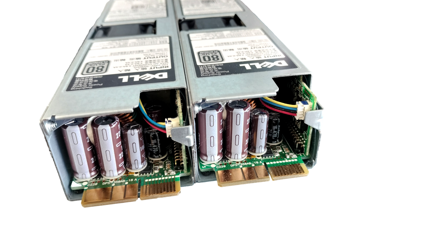 2x DELL D350E-S1 R420 R320 R330 350W 80PLUS POWER SUPPLY Y8Y65