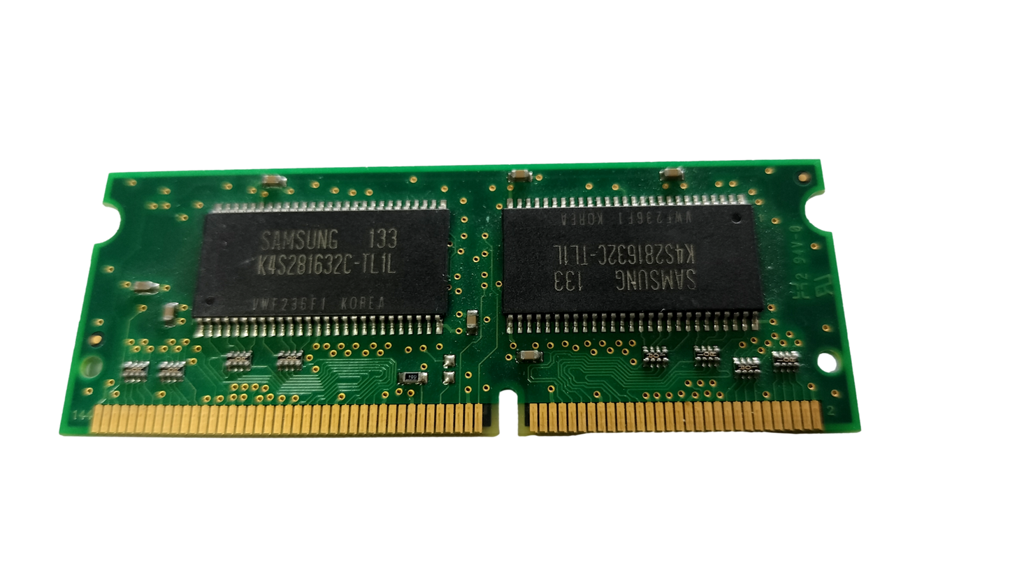Samsung 64MB PC100 100MHz 144-PIN CL3 8c 4x16 SO-DIMM RAM M464S0924CT1-L1l
