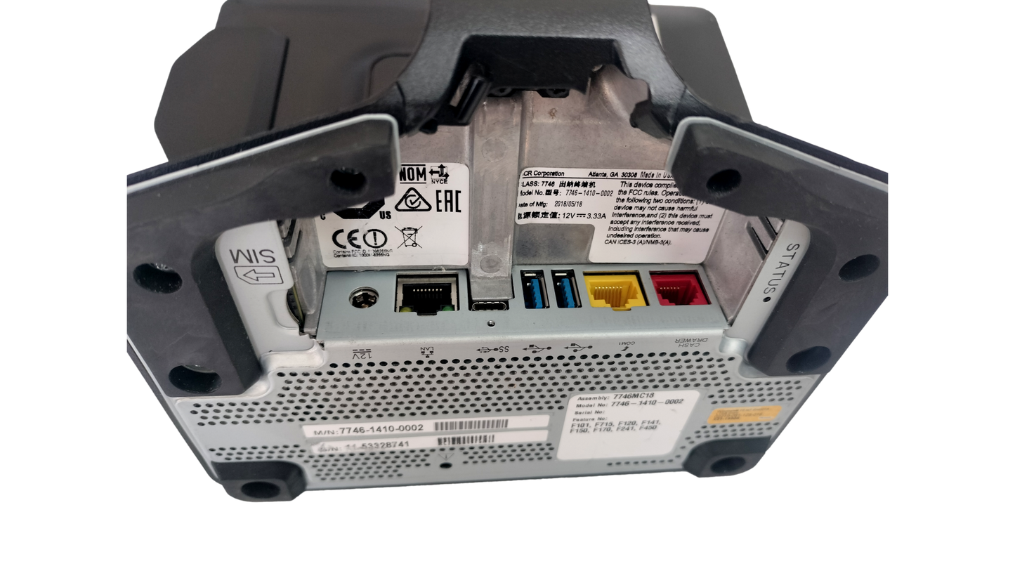 NCR PX10 64GB Advanced POS Terminal 7746-1410-0050 Touch LCD No OS