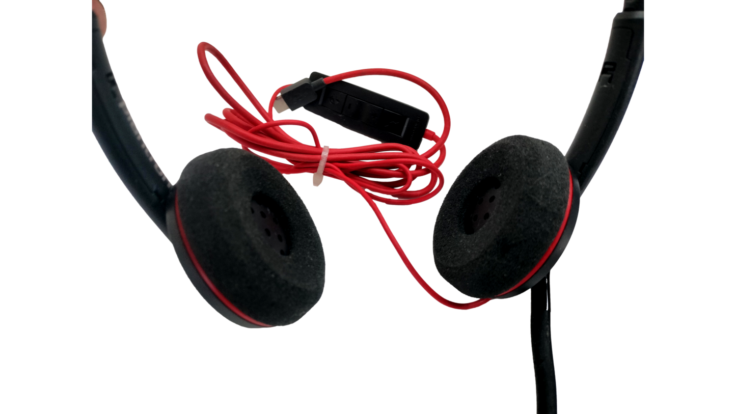 Plantronics Blackwire C3220 USB-C Over-The-Ear Headset
