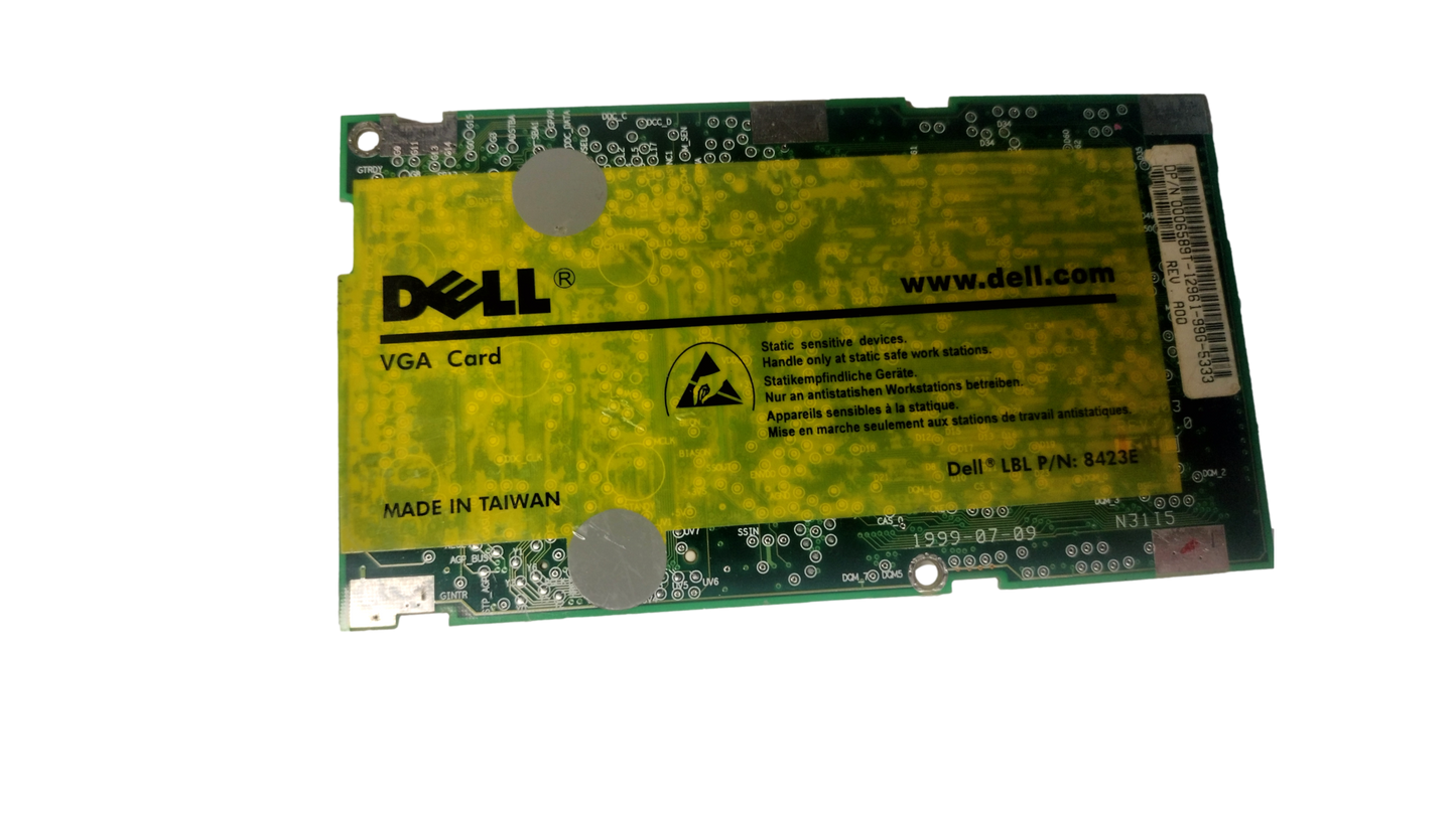 Dell Inspiron 7500 ATI RAGE Mobility-P 8MB Video Card 6589T