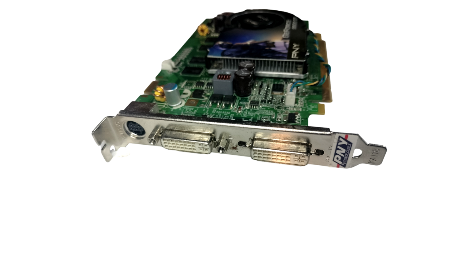 PNY NVIDIA GeForce 9500GT 512MB DDR2 PCI-E Express Graphics Card VCG95512GXPB