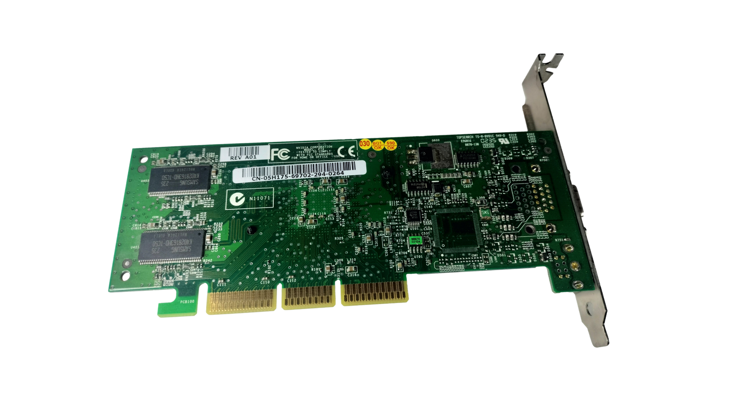 Dell Nvidia GeForce4 MX420 5H175 64MB DDR AGP Graphics Card