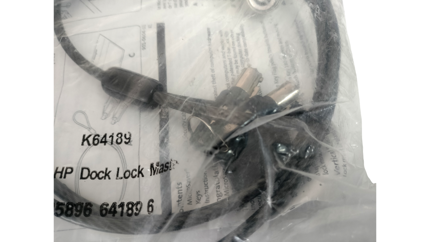 NEW Kensington MicroSaver Computer Security Lock Cable K64189 w Keys
