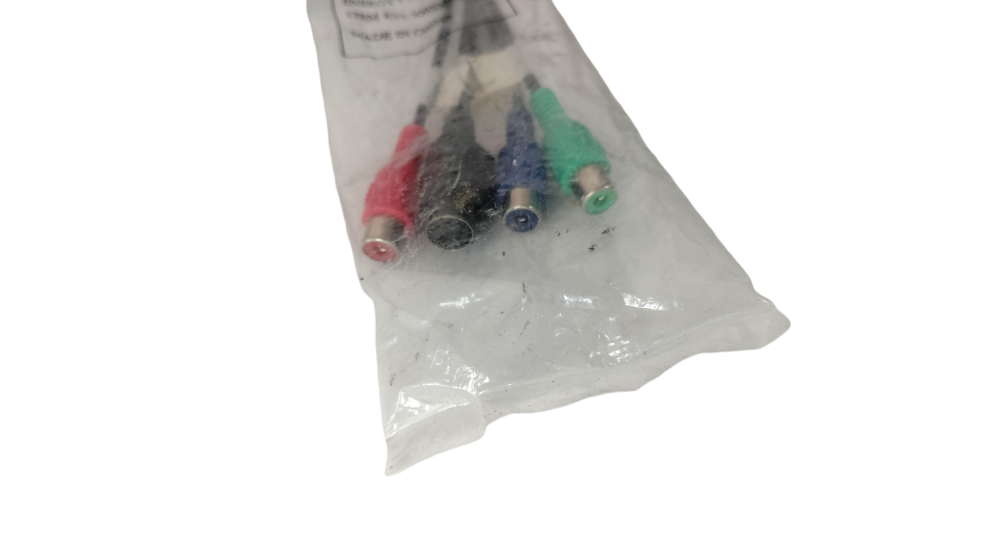 Genuine MSI K32-3005007-E06 Component S-video Tv Out Video Graphic Card Cable