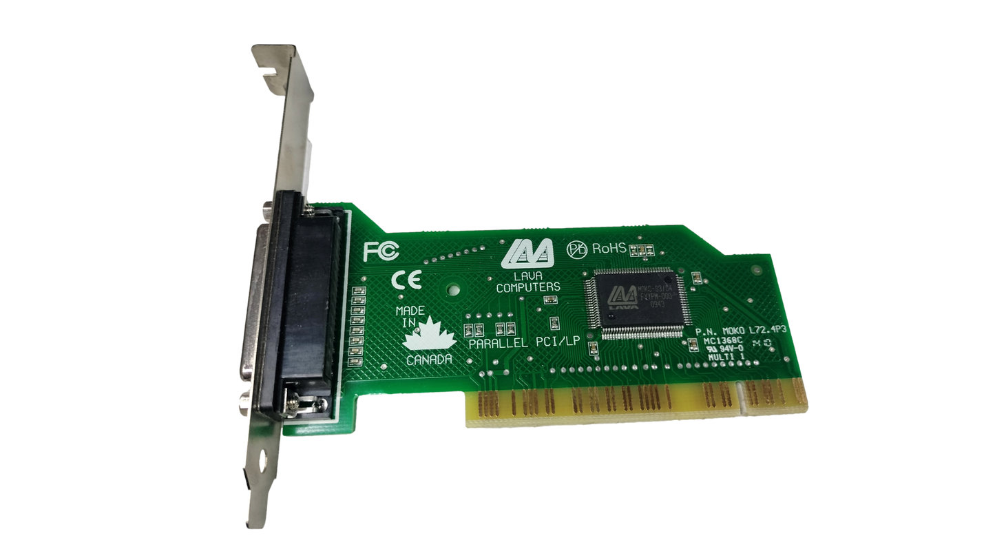 LAVA COMPUTERS MOKO L72.4P3 Parallel-PCI/LP CARD
