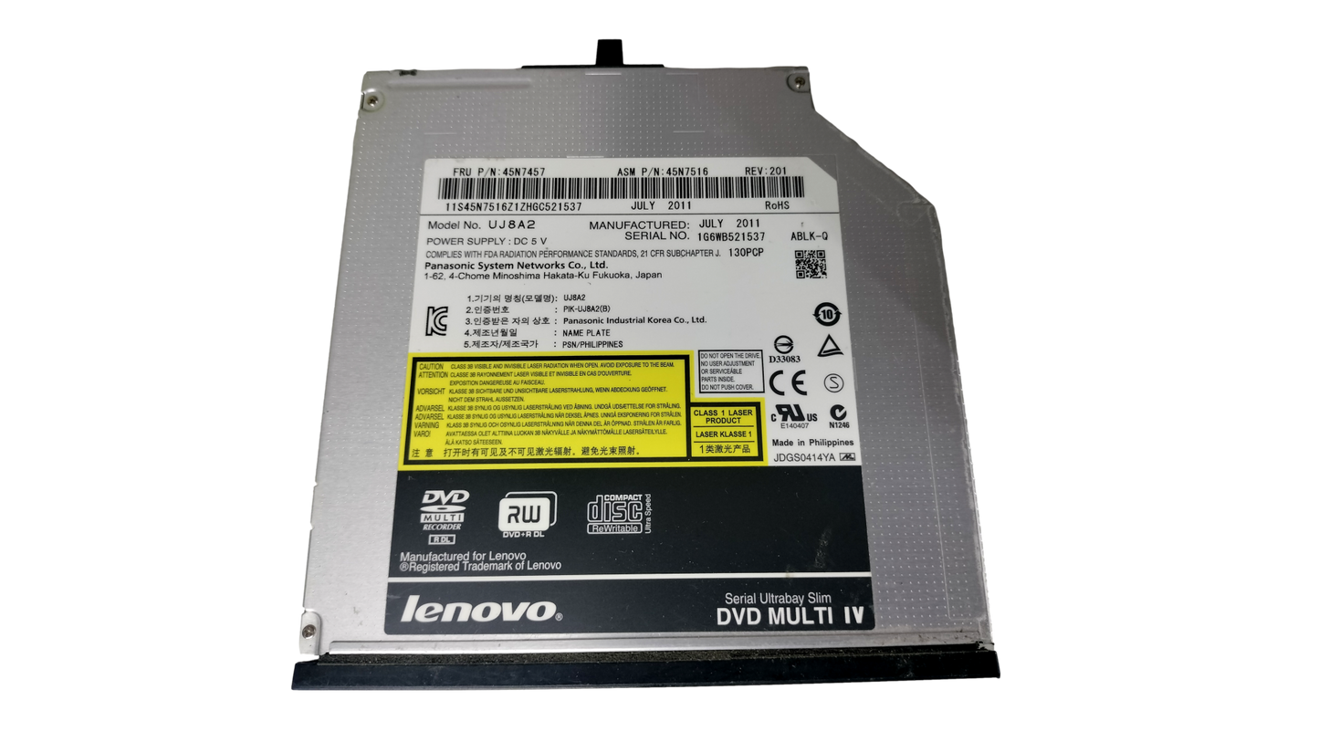 Lenovo UJ8A2 SATA CD/DVD-RW Ultrabay Slim DVD Multi IV 45N7451