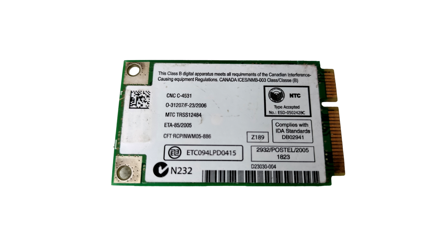 Intel WM3945ABG 802.11a/b/g Dual Band Laptop Wireless Card