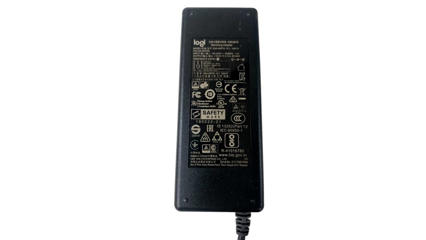 Logi DSA-90PFE-19 19V 4.74A Switching Adapter