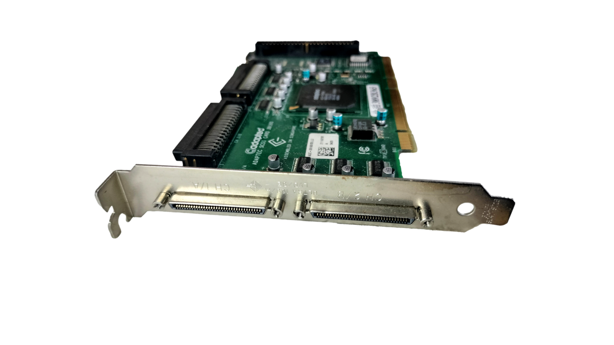 Adaptec ASC-39160 50+68-pin PCI-X SCSI Controller Card 360MG