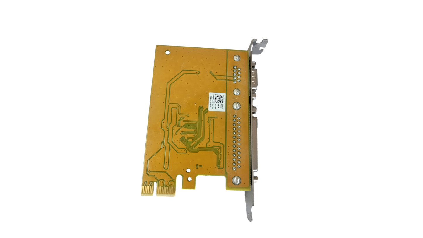 Dell Sunix Serial RS-232 Parallel PCIe Expansion Card YCJ65