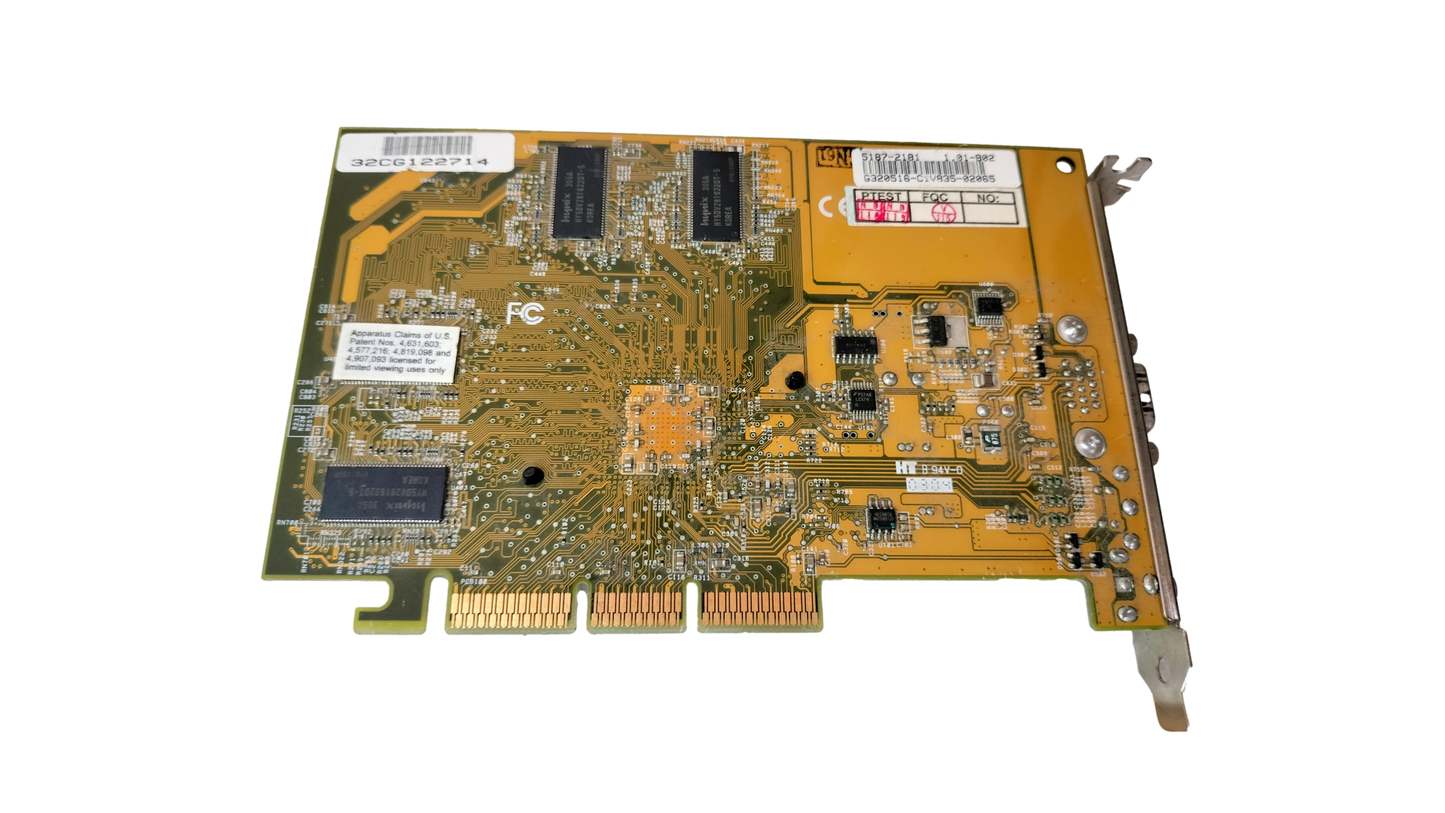 ASUS GEFORCE4 MX440 128MB AGP VGA CARD V8170/128M