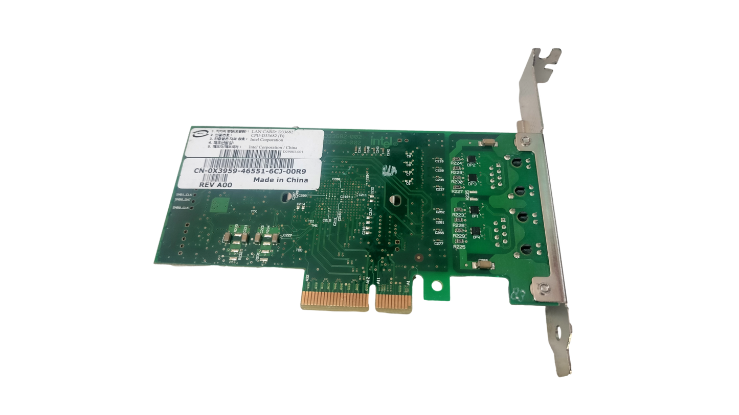 Dell Intel PRO/1000 PT Dual Port Lan Card D33682 0X3959