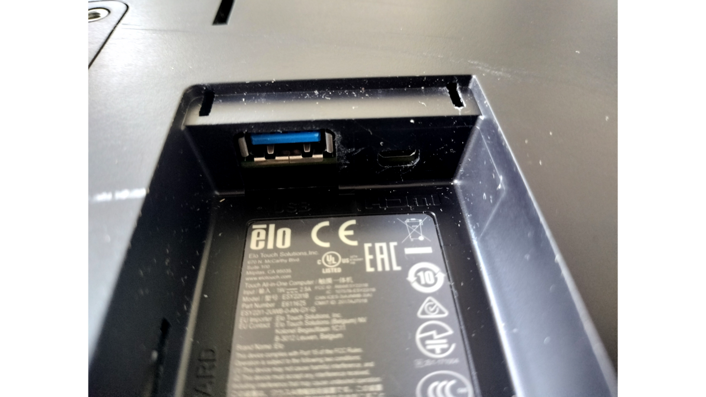 ELO ESY22I1B 21" All-in-One Android Touchscreen Kiosk Display E611675